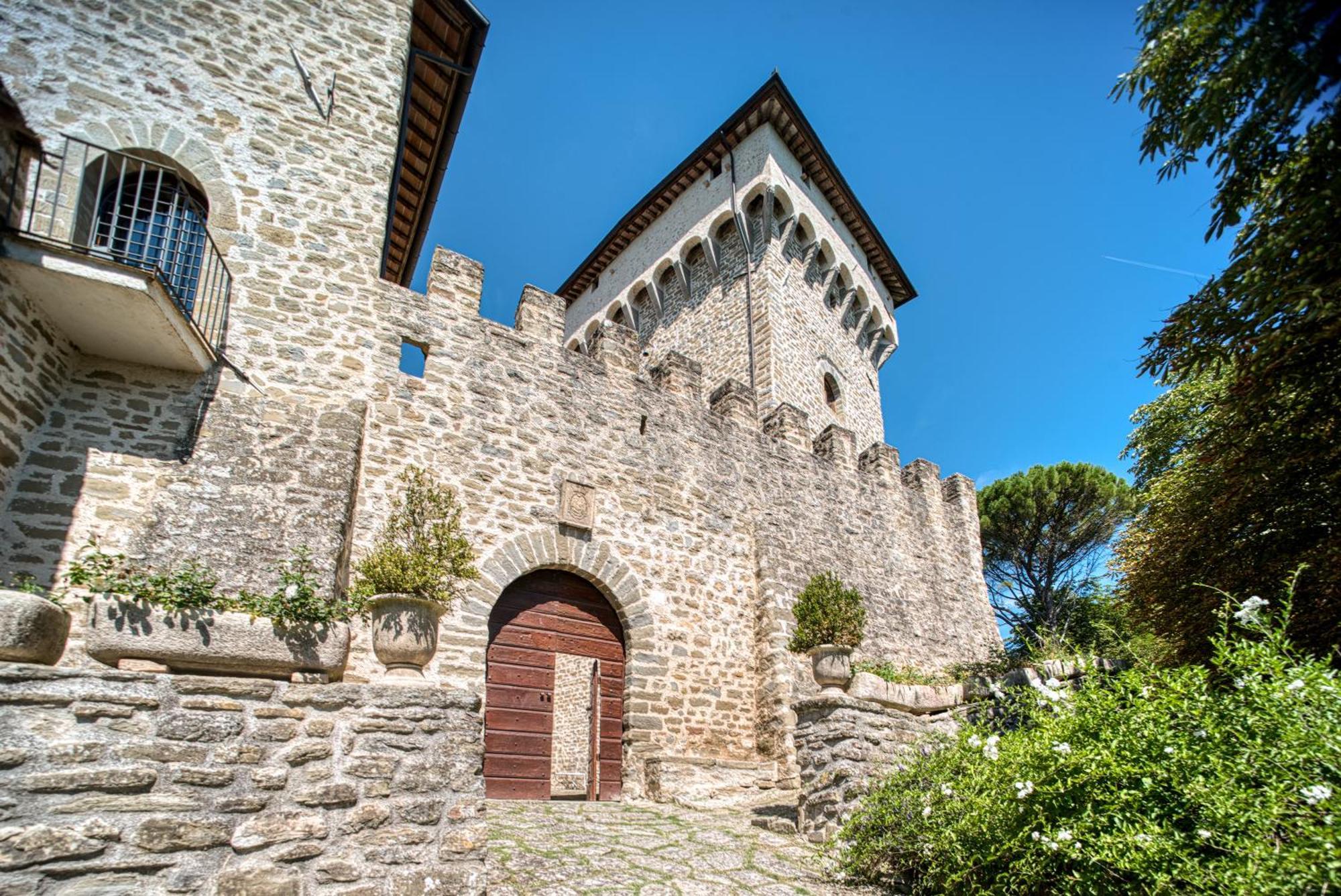 Villa Castello Di Magrano Gubbio Esterno foto