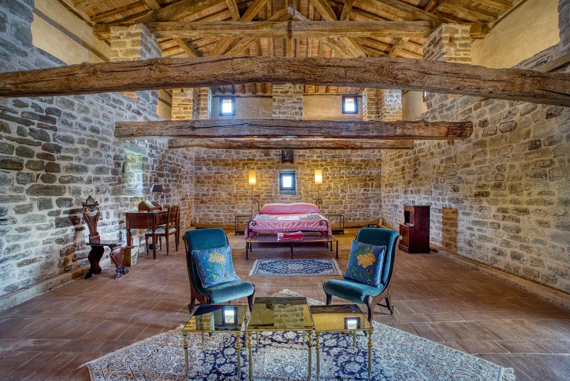 Villa Castello Di Magrano Gubbio Esterno foto