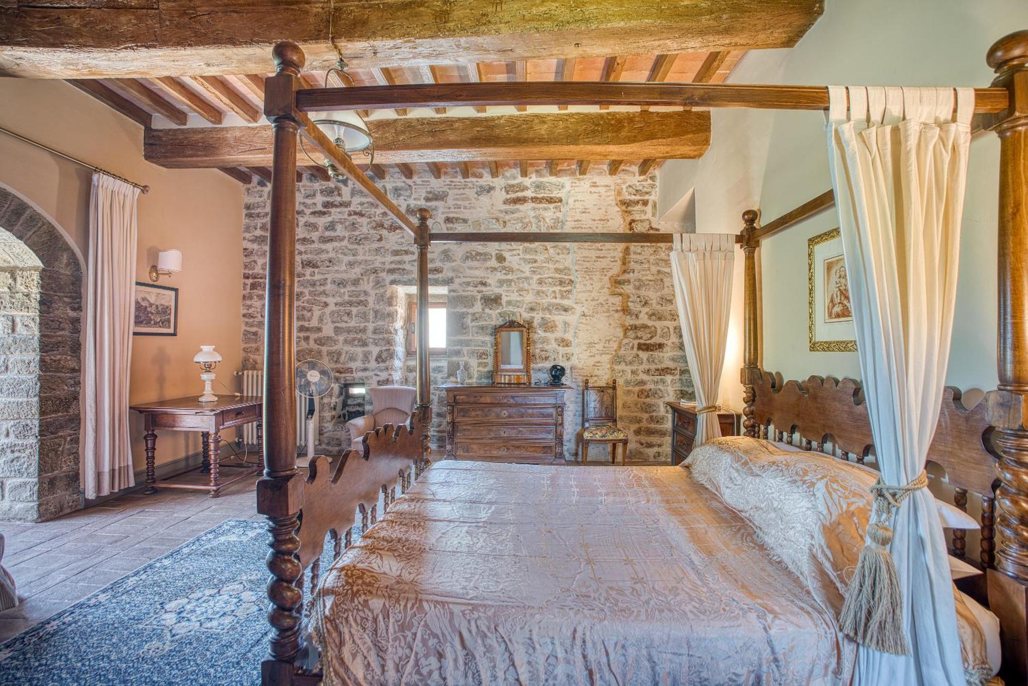 Villa Castello Di Magrano Gubbio Esterno foto